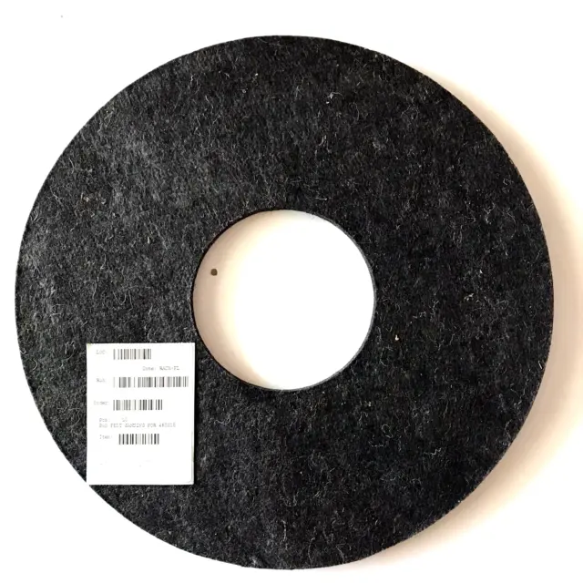 Clarke / Nilfisk / Advance # 465904 Felt Pad For 16" # 460215 Plate For  Fm1700