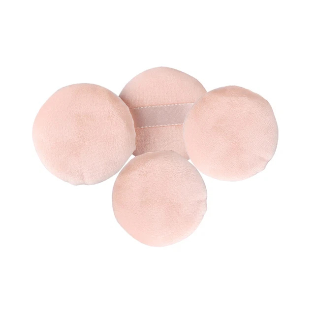 4 piezas Cojín cosmético Maquillaje Bolsas en polvo Cojín de aire mixto Señorita Lote