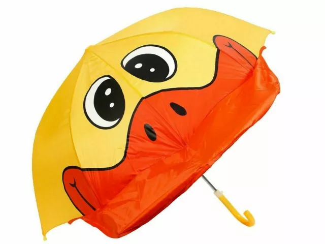Regenschirm Kinderregenschirm Schirm Umbrella Ente gelb 75 cm Jungen u Mädchen
