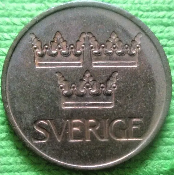 1973 Sweden 5 Ore Coin  -  # 147/2/24