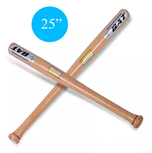 MAZZA DA BASEBALL IN LEGNO 63 cm 25"