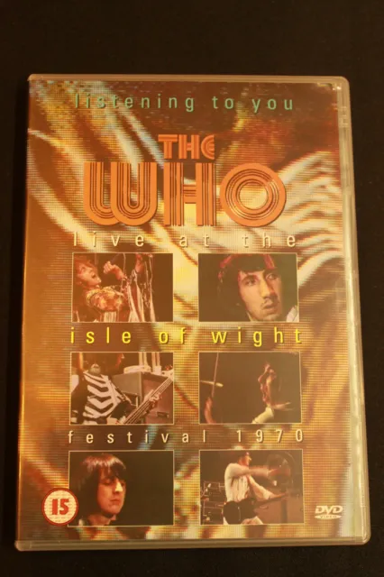 LIVE AT THE ISLE OF WIGHT 1970 - The Who (DVD 1996)