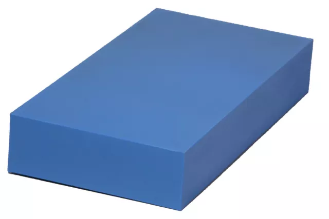 Plastic Blocks for Machining (Blue) - 1.5" x 6" x 12" - ABS Sheet