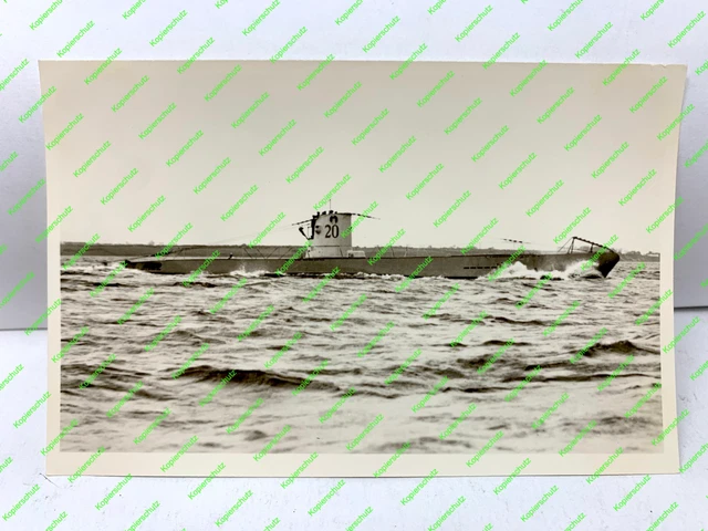 ALTES ARCHIV FOTO UBoot U20 Kriegsmarine Uboot Submarine WKII 38 EUR