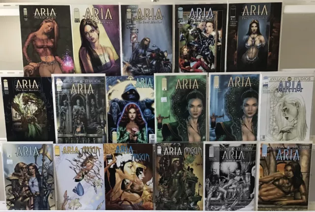 Image Comics Aria Comic Book Lot of 17