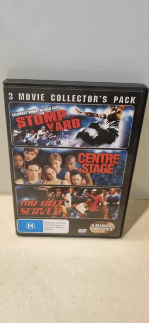 STOMP THE YARD Centre Stage You Got Served DVD 3 Movie Set Dance Region 4 9.35 PicClick AU