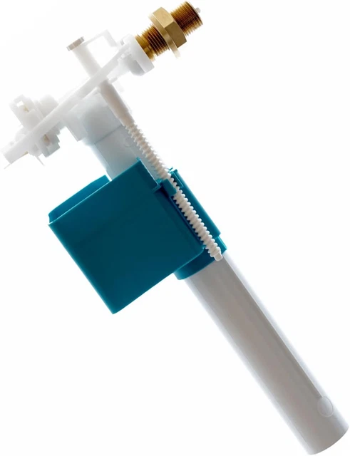 Set Completo Sifone E Valvola Di Riempimento Per WC – Regolabile, Con Valvola A Sfera E Leva, Ingresso Laterale, CE E WRAS - 3