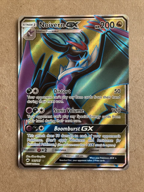 Pokemon- Noivern GX- Full Art - 141/147