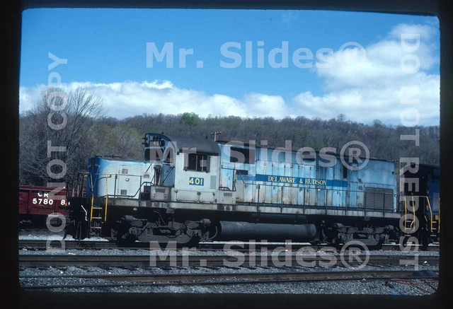 Original Slide D&H Delaware & Hudson Lehigh & Hudson River Paint C420 401