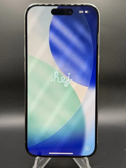 APPLE IPHONE 15 Pro 128 GB Natural Titanium FLAWLESS no scratches