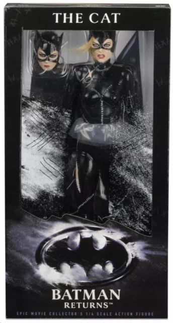 Batman Returns Catwoman Michelle Pfeiffer 1/4 45cm Action Figur NECA