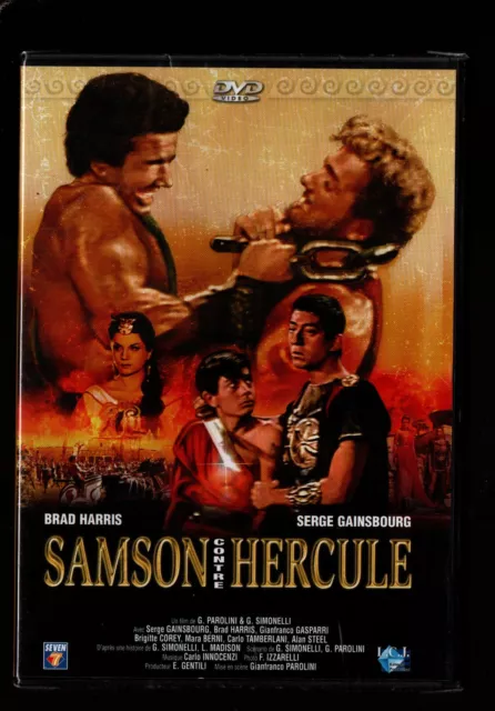 SAMSON CONTRE HERCULE   Serge GAINSBOURG / Brad HARRIS    DVD ZONE 2 NEUF