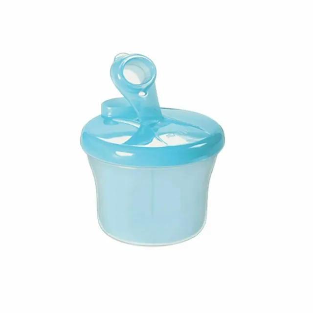 Portable Blue Color Milk Powder Food Storage Box for Baby With 3 SeparateSection