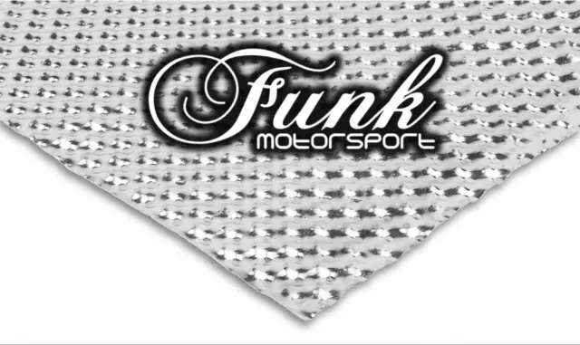 THICK Aluminium Barrier Heat Shield Sheet by Funk Motorsport 30cm x 30cm x 0.5mm