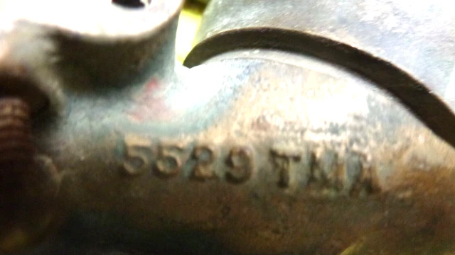 Solid Brass IH Tractor Carburetor For Parts or Repair, Think It Is A Model R?? 8