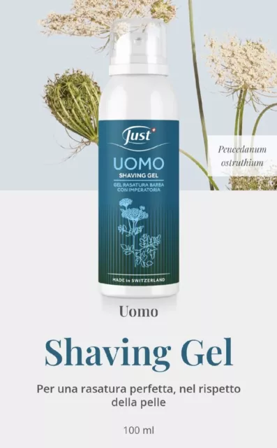 Just, Linea Uomo, Schiuma da barba,  Shaving  Gel,  100 ml