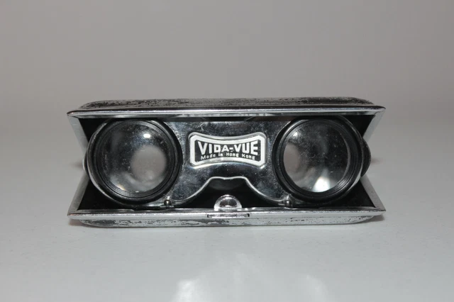 VINTAGE FOLDING POCKET Sport Binoculars Opera Glasses Vida-Vue