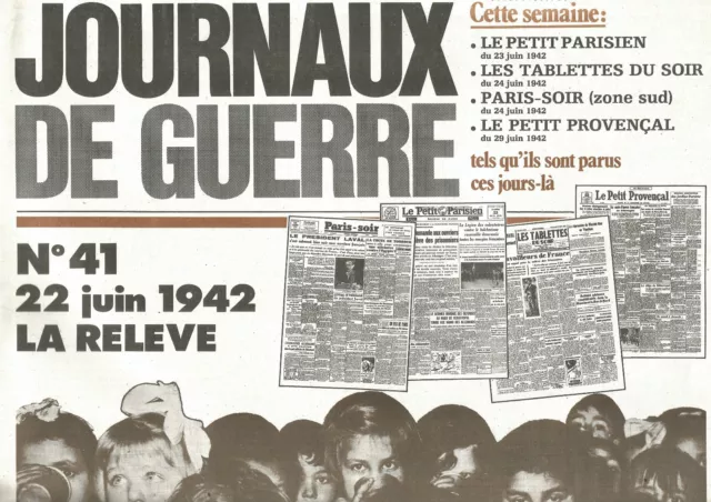 JOURNAUX DE GUERRE N°30 1er JANVIER 1942 JEAN MOULIN PARACHUTE EN FRANCE EUR 4,50 - PicClick FR