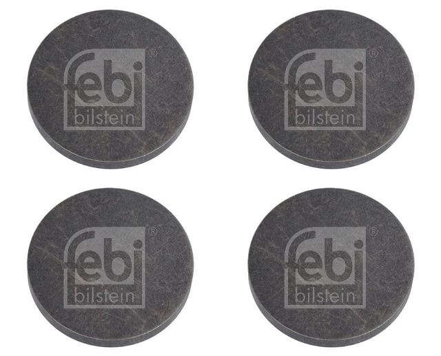 4x FEBI PIASTRE DI REGOLAZIONE VALVOLA SHIMS Ø31mm x 3,5mm REGOLAZIONE VALVOLE adatte
