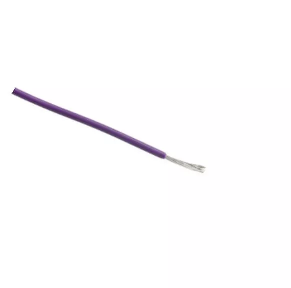 5m x Fil de cablage souple 5/10e Violet                                   FIS5VL