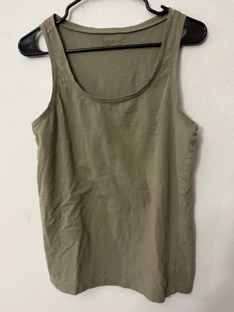 Gap Maternity pure body Olive Green tank top size XL