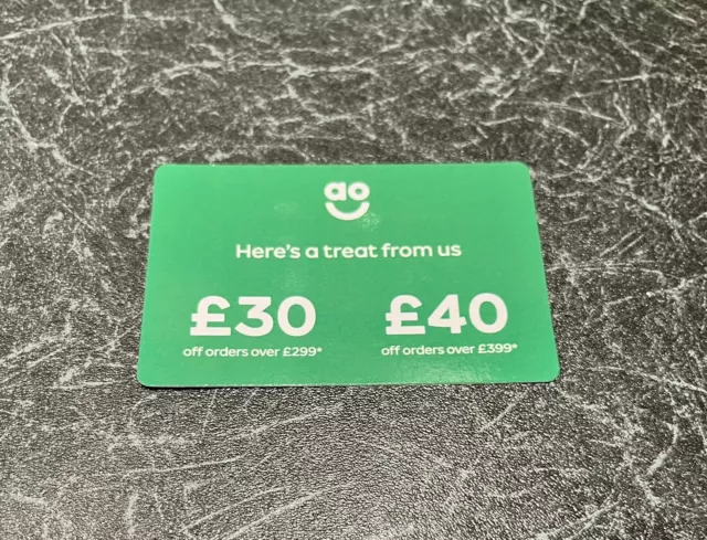 AO.com 10% off voucher