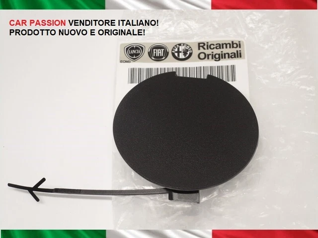 Tappo Gancio Traino Anteriore per Jeep, Tappo di copertura per gancio di traino progettato per Jeep per Renegade posteriore, tappo ganci traino per paraurt anteriore (2015 2020
