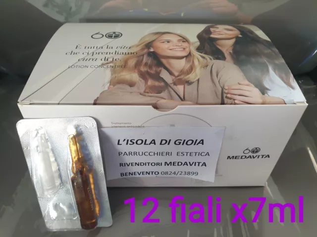 Medavita Lotion CONCENTREE TRATT.SUPER INTENSIVO FIALE  ANTICADUTA 12X7ML Donna