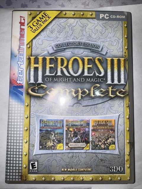 HEROES OF MIGHT And Magic III Complete Collector s Edition PC 2000 heroes-of-might-and-magic-iii-complete-collector-s-edition-pc-2000