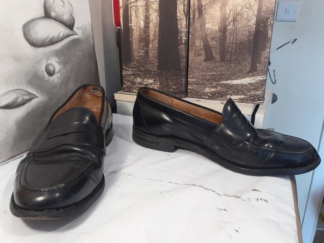 Loake eton black on sale