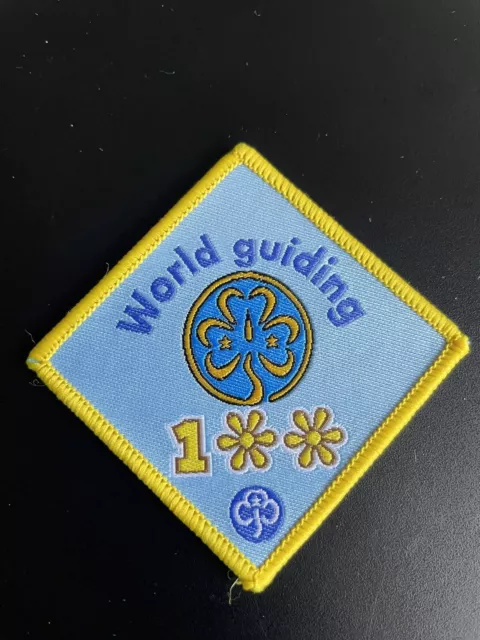 World Guiding 100 Brownie Birthday Centenary Girlguiding Badge Interest