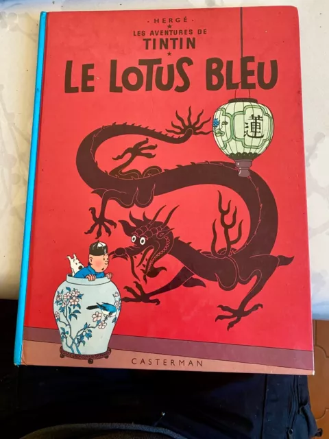 Tintin  Le Lotus Bleu  Casterman