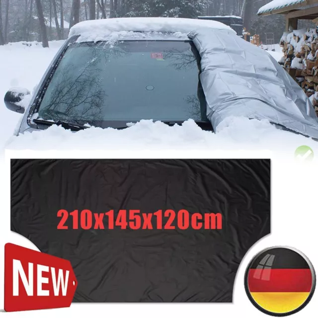 Scheibenabdeckung Frostabdeckung Frontscheibe Winterschutz XXL 210*120cm 2023 2