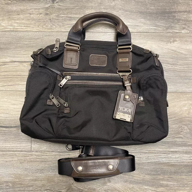 TUMI alpha bravo Brooks Briefcase Shoulder Laptop Messenger Bag Black 22619hkh