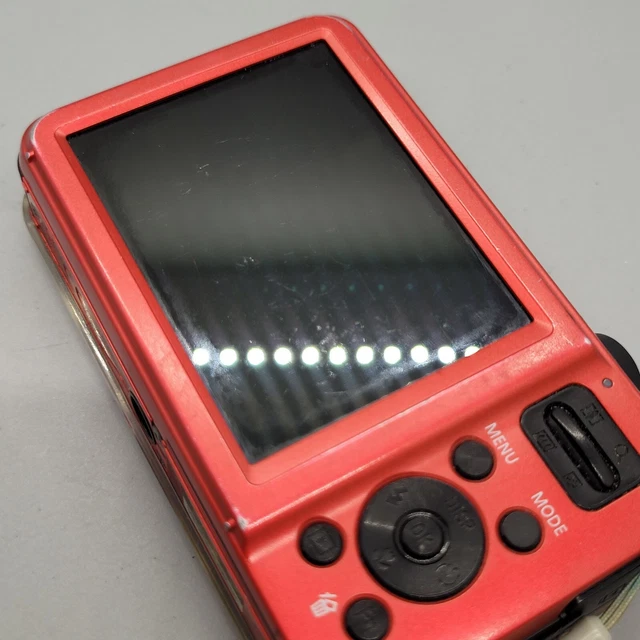 Samsung ES75 14,2 megapixel fotocamera digitale compatta testata in rosso 18