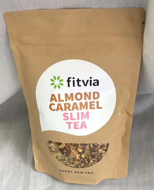 ~~ Fitvia Slim Almond Tee ~~ Caramel~~ 100g ~~ Gewichtsverlust, Diät ~~