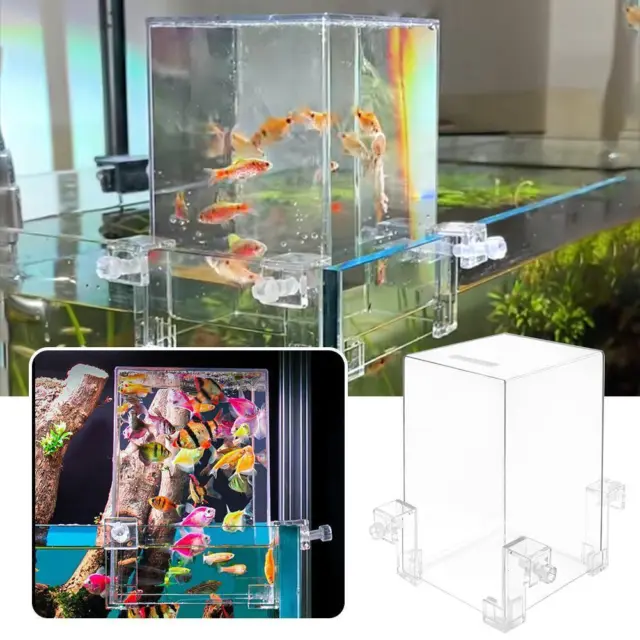 Small Aquarium Home Decor Fish Tank Betta Aquariums Office Decor new For S1K4