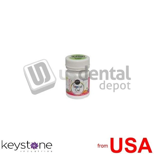 KEYSTONE Gelato Strawberry flavoRED Topical Anesthetic Gel (Benzocaine 20 445915