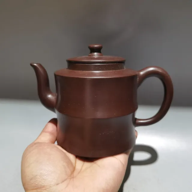 Chinese Yixing Zisha Clay Teapot  Ancient Rhyme Pot Xu Hantang 360ml 2