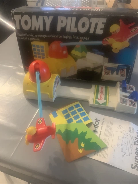 Vintage Tomy Jeu Tomy Pilote  Tomy Type