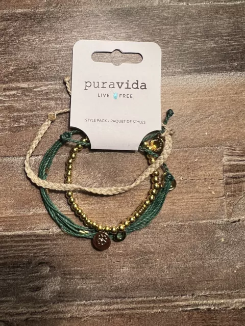 Pura Vida March Bracelet Set Pack NWT