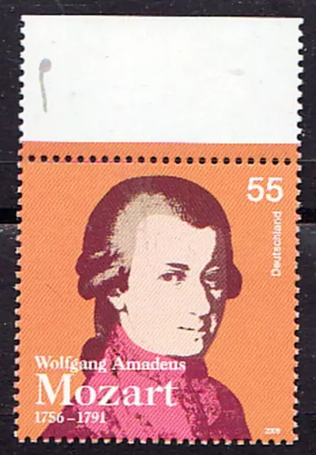 DEUTSCHLAND Bund BRD Jahrgang 2006 Michel 2512 ** Geburtstag Kunst Musik Mozart