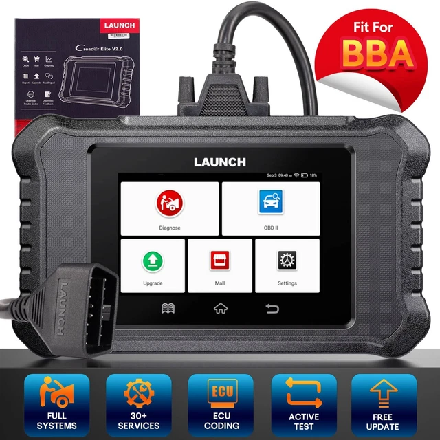 2024 LAUNCH CREADER Elite BBA OBD2 Diagnosegerät ALLE SYSTEM Für BENZ