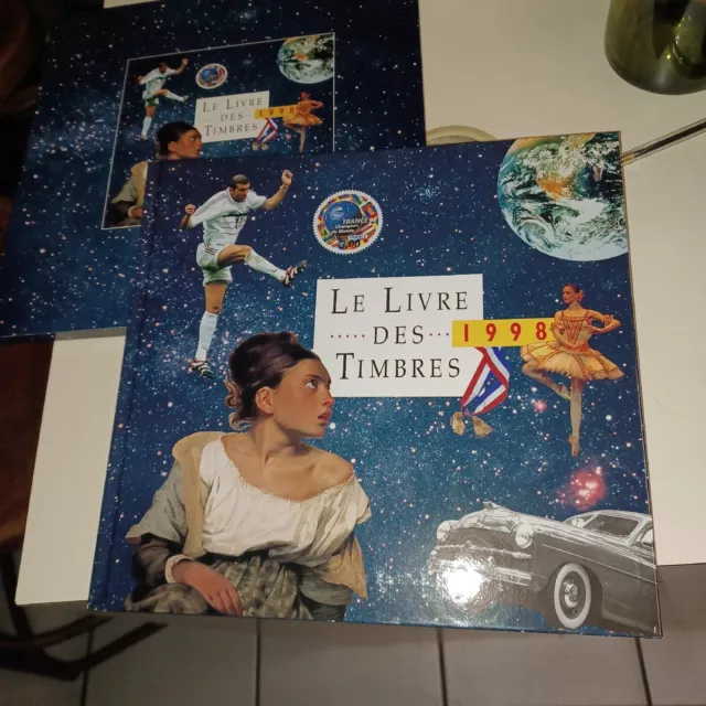 Le Livre Des Timbres France 1998 Foot Coupe du Monde