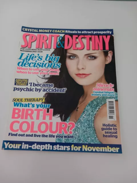 SPIRIT AND DESTINY MAGAZINE November 2012