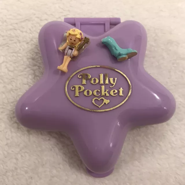 Polly Pocket Fairy Fantasy Bluebird Toys 100% COMPLETE Vtg 1992