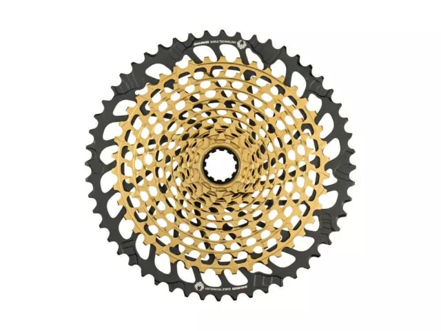 SRAM XX1 Eagle Gold Kassette X-Dome XG-1299 12-Speed 10-50T 500% NEU