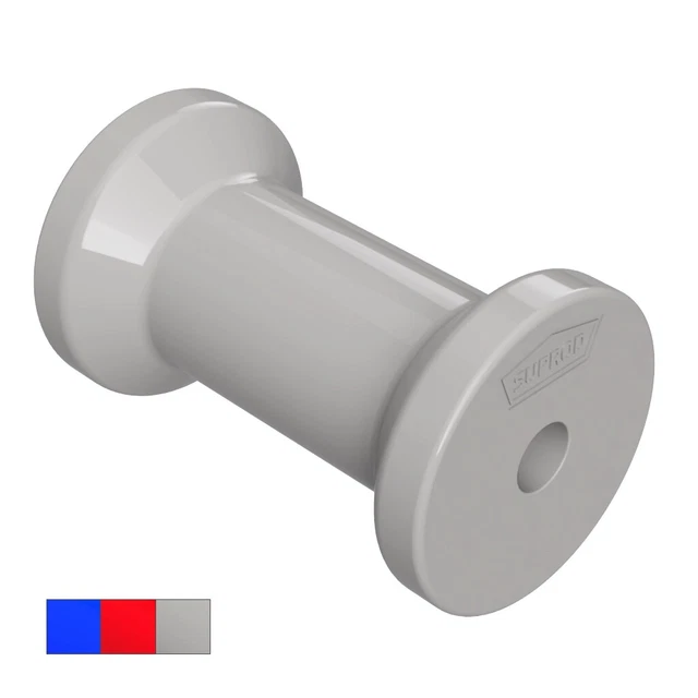 Rouleau d'étrave en polyuréthane Rouleau de quille Enroulé PU, SUPROD, 125 mm