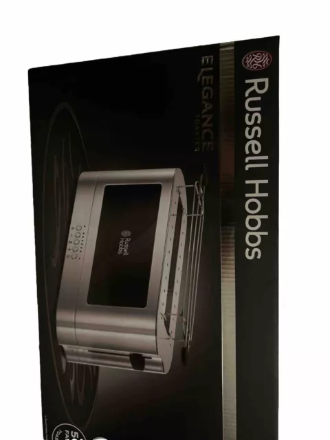 Russell Hobbs 23380-56 Elegance Langschlitz-Toaster - Grau