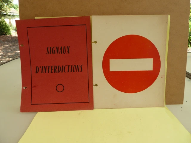 ANCIENNE FICHE SCOLAIRE Du Code De La Route EUR 2,00 - PicClick FR